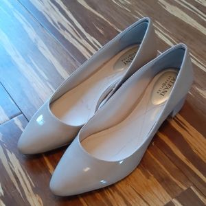 Alfani nude patent leather pumps